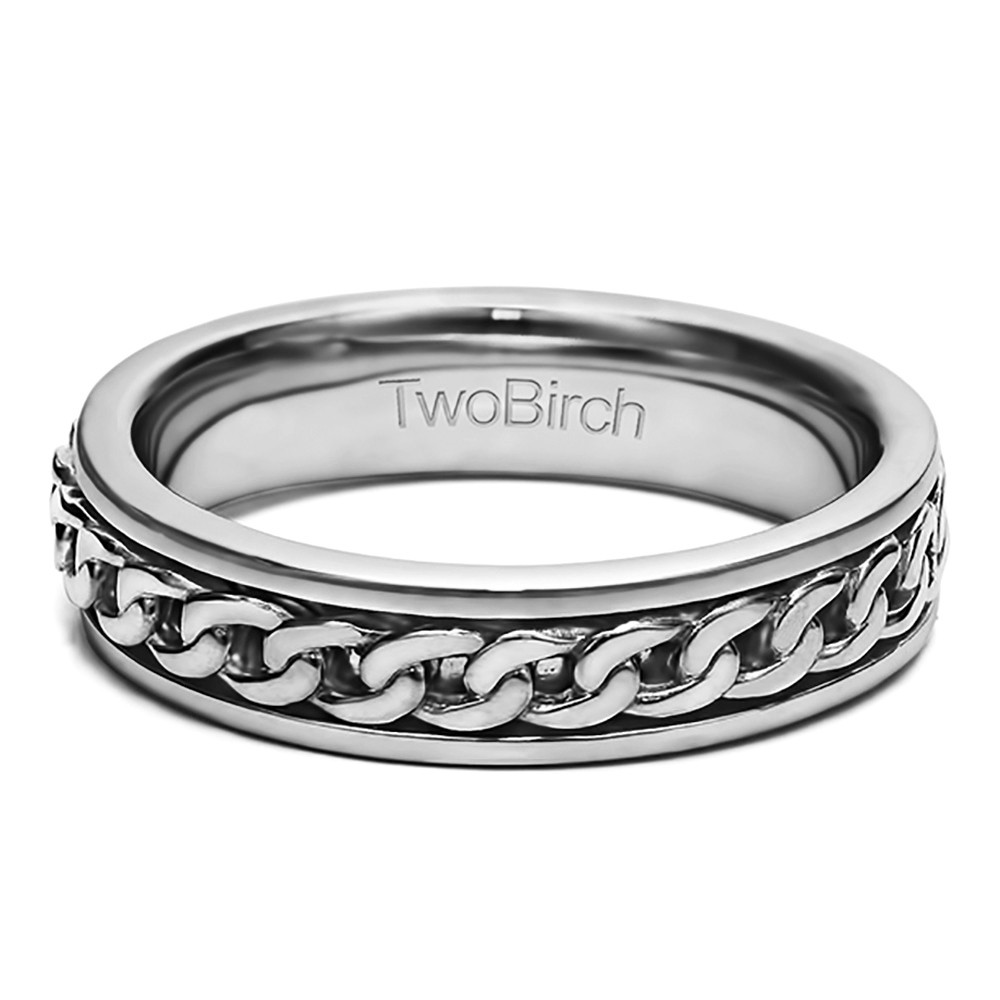Braided Unique Men's Fashion Wedding Band