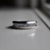 0.25 Ct. 7 Stone Channel Set Men's Wedding Band