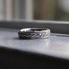 Embellished Celtic Infinity Braided Wedding Band