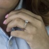 1 Ct. Round Infinity Shank Engagement Ring