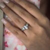 0.45 Ct. Cluster ring wrap