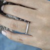 0.2 Carat Common Prong Set Wedding Ring