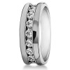 0.25 Ct. 7 Stone Channel Set Men's Wedding Band