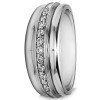 0.2 Ct. Thin Prong in Channel Set Men's Wedding Band