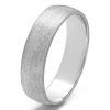 5.5 Millimeter Wide Plain Men's Wedding Ring with Satin Finish