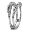 0.32 Ct. Infinity Criss Cross ring guard