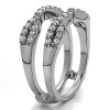 0.51 Ct. Infinity Cross Ring Guard