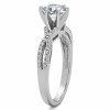 1 Ct. Round Infinity Shank Engagement Ring