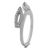 0.25 Ct. Infinity Loop Cathedral Ring Wrap