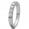 0.25 Carat Seven Stone Common Prong Wedding Ring
