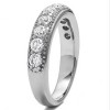 0.25 Carat Millgrained Double Shared Prong Vintage Wedding Ring
