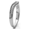 0.24 Ct. Vintage Contour Band with Milgrained Edges