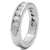 0.24 Carat Twelve Stone Channel Set Straight Wedding Ring