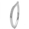 0.16 Ct. Twenty-One Stone Dainty Contour Wedding Band