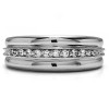 0.2 Ct. Thin Prong in Channel Set Men's Wedding Band