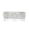 5.5 Millimeter Wide Hammered Finish Plain Men's Wedding Ring
