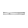 High Polished 2 Millimeter Wide Plain Men's Wedding Band