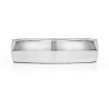 5.5 Millimeter Wide High Polished Plain Men's Wedding Ring