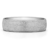 5.5 Millimeter Wide Plain Men's Wedding Ring with Satin Finish
