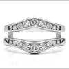 0.48 Ct. Round Graduated Contour Ring Guard