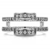 .50 Ct. Square Halo Ring Guard