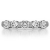 0.25 Carat Five Stone Bar Set Wedding Band