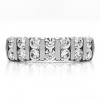0.49 Carat Fourteen Stone Double Row Bar Set Anniversary Band