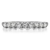 0.5 Carat Double Shared Prong Thin Wedding Band