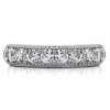 0.25 Carat Millgrained Double Shared Prong Vintage Wedding Ring