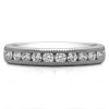 0.25 Carat 10 Stone Open Ended Channel Set Wedding Ring