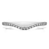 0.16 Ct. Twenty-One Stone Dainty Contour Wedding Band