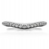 0.25 Ct. Nineteen Round Stone Double Shared Prong Contour Ring