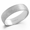 5.5 Millimeter Wide Plain Men's Wedding Ring with Satin Finish