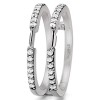 0.28 Ct. Delicate Shared Prong ring guard