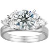 0.5 Ct. Shared Prong Set Six Stone Ring Wrap