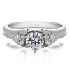 0.15 Ct. Six Stone Prong Set Cluster Ring Wrap Enhancer