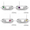 Genuine Birthstone Solitaire Anniversary Ring Wrap Enhancer(0.5 Carat)