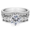 0.5 Ct. Four Stone Solitaire Anniversary Ring Wrap Enhancer