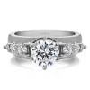0.25 Ct. Six Stone Shared Prong Graduated Ring Enhancer