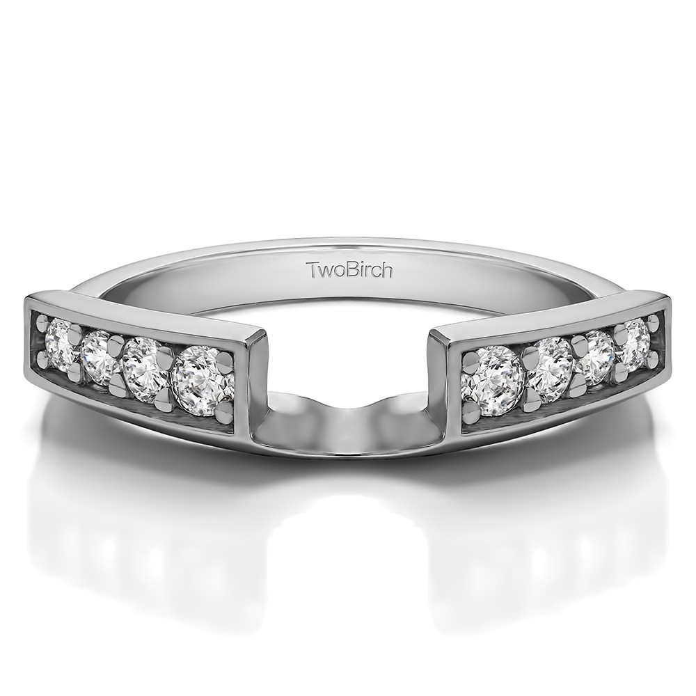 0.25 Ct. Millgrained Vintage Ring Wrap