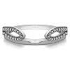 0.25 Ct. Infinity Loop Cathedral Ring Wrap