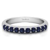 0.2 Carat Sapphire Common Prong Set Wedding Ring