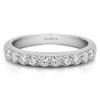0.2 Carat Common Prong Set Wedding Ring