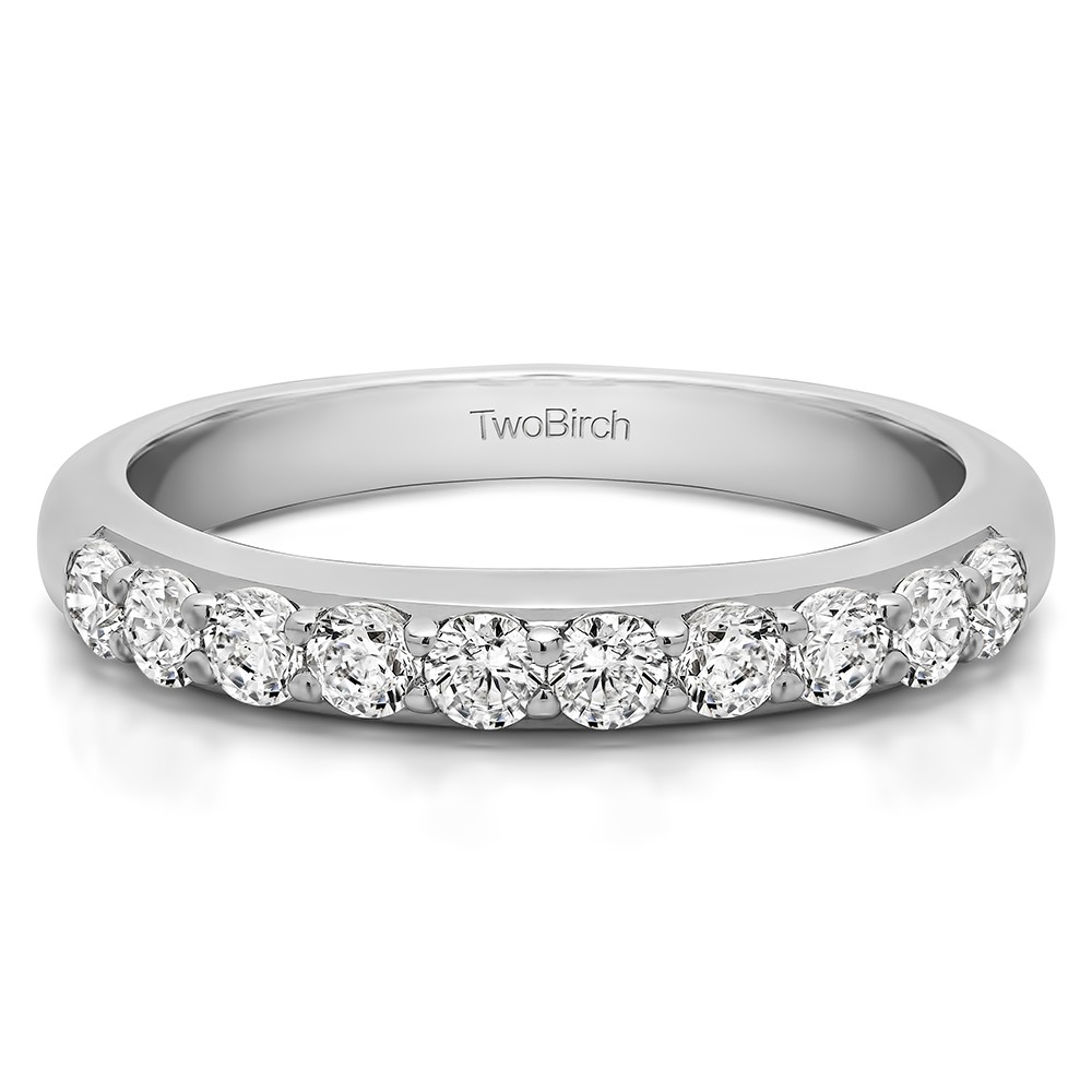 0.2 Carat Common Prong Set Wedding Ring