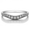 0.2 Ct. Millgrained Edge Shared Prong Shadow Band