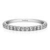 0.48 Carat Double Shared Prong Wedding Band
